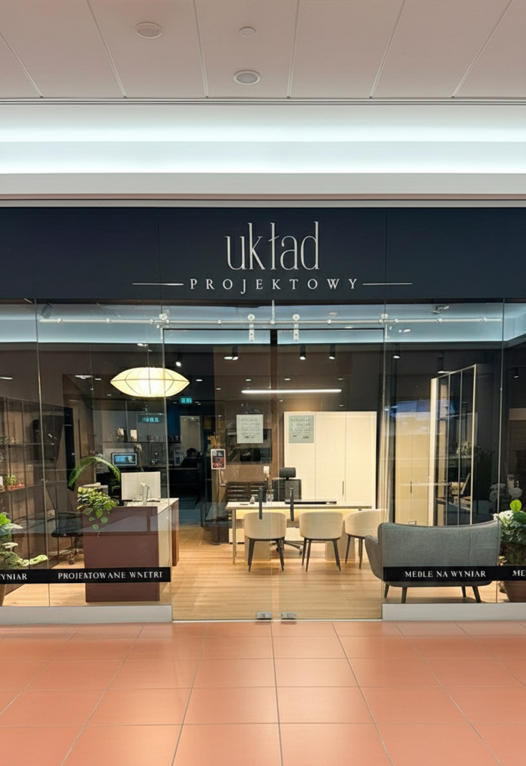 Wejście do salonu Układ Projektowy